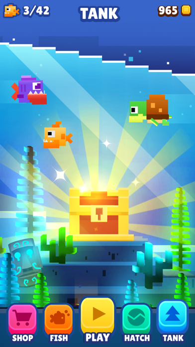 Screenshot #3 pour Fishy Bits 2 : Fish Survival