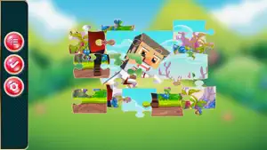 cartoon jigsaw puzzle learning game for kid 4 year screenshot #4 for iPhone