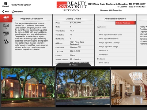 Houston Area Homes for iPad screenshot 4