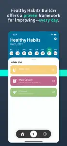 Healthy Habits for Selfcare screenshot #2 for iPhone