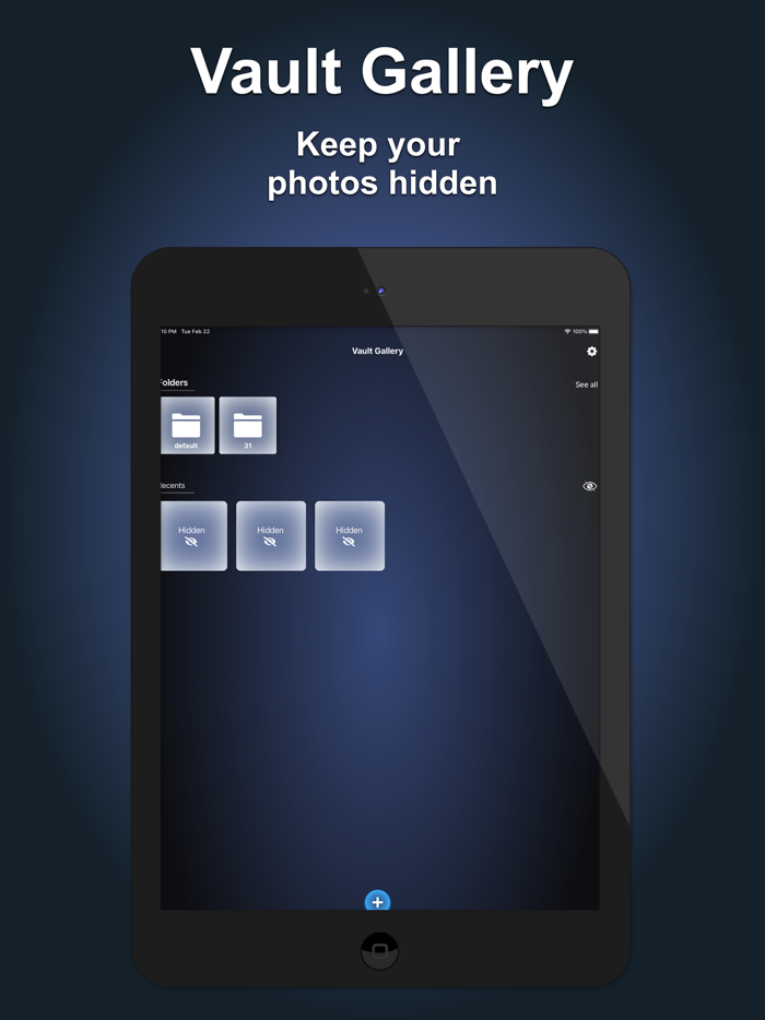 Hide Photos and Vault Gallery