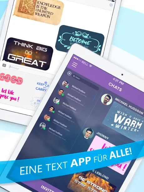 Textist - Farbenfroher Text