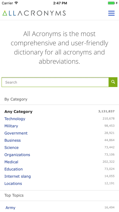 All Acronyms Freeのおすすめ画像1