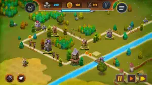 Hooman Invaders Tower Defense screenshot #1 for iPhone