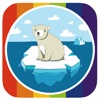 Coloring Book For Kids Page Polar Bears Version