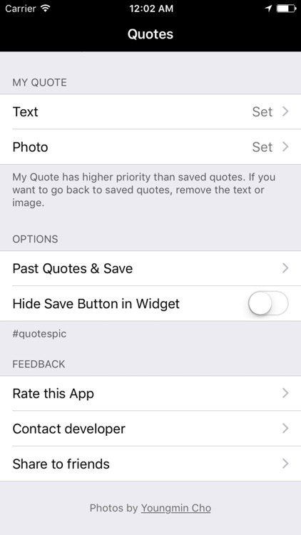 Quotes in Widget screenshot-4