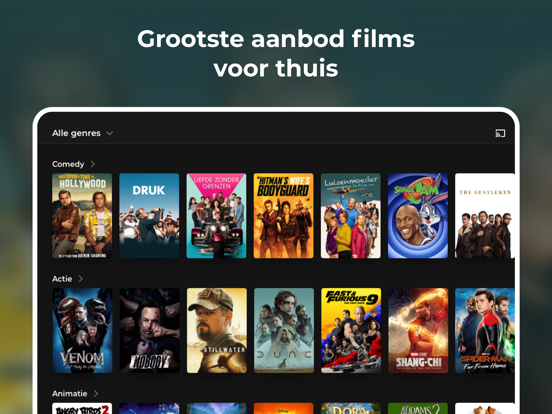 Pathé Thuis iPad app afbeelding 4