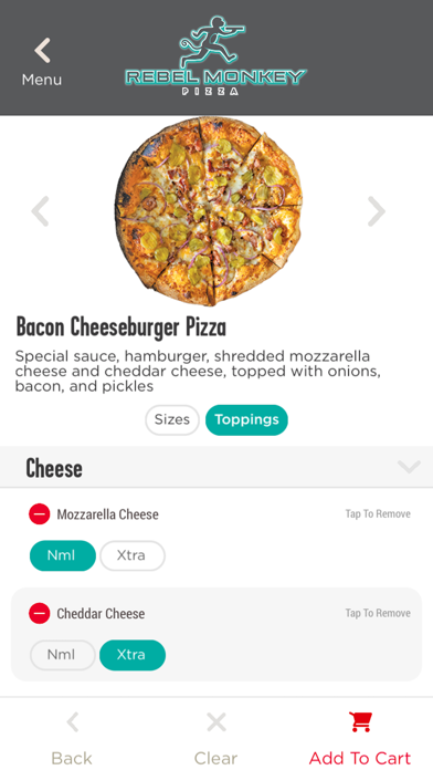 Rebel Monkey Pizza Screenshot