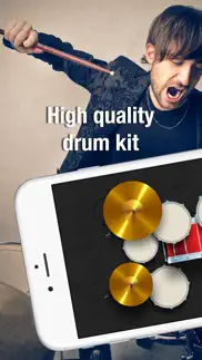 drums master: real drum kit iphone screenshot 1