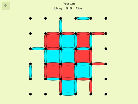 Screenshot #4 pour Dots and Boxes Online
