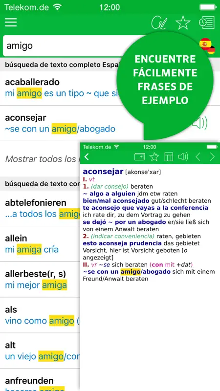 Diccionario Alemán PONS screenshot 2 of 5