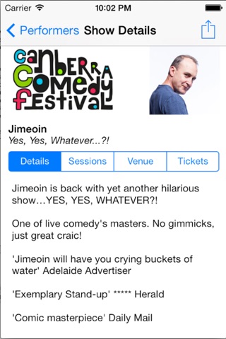 Canberra Comedy Festival screenshot 3