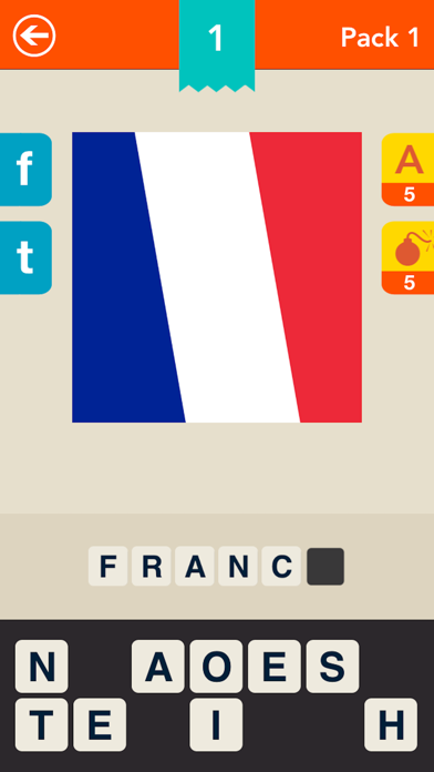 Screenshot #1 pour Devinez le pays ! ~ Quiz gratuit en français