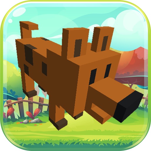 blocky endless risky road running arcade hopper iOS App