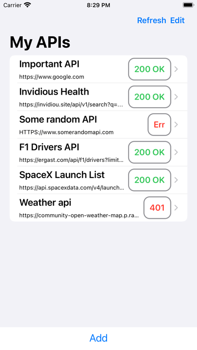 200OK - API Monitoring Widgetのおすすめ画像1