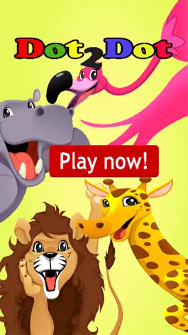 Game screenshot Animals Dot To Dot:finger paint for kids fun games mod apk