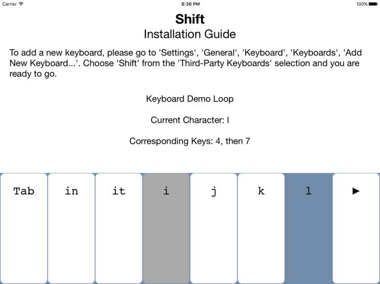 Shift - Keyboard Extension