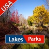 USA Lakes and Parks trails - iPhoneアプリ