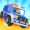 Dinosaur Police Car kids Games