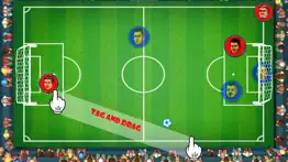 touch soccer futsal shoot - two player football iphone screenshot 2