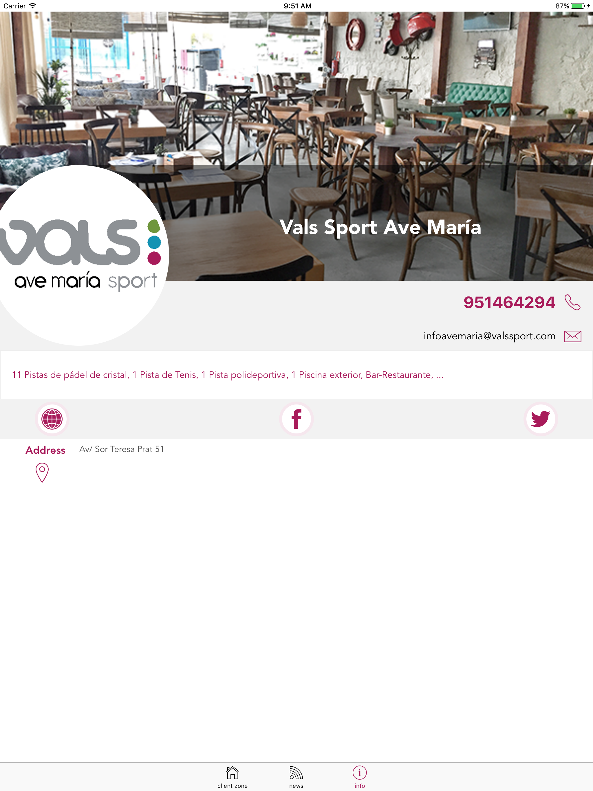 Vals Sport Ave María