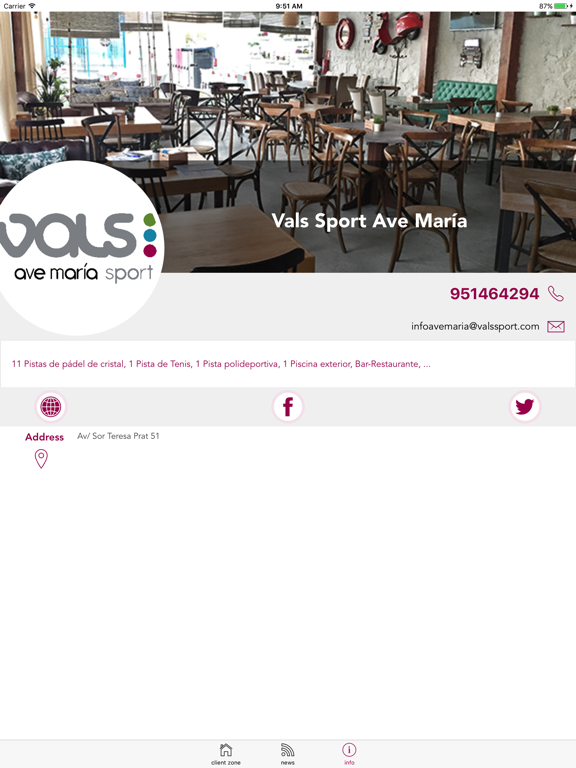 Screenshot #5 pour Vals Sport Ave María