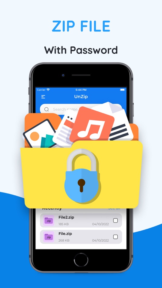 #4. AZIP Master: ZIP, RAR & Unzip (iOS) Podle: Le Thi Phuong Ninh