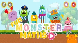monster addition & subtraction iphone screenshot 1