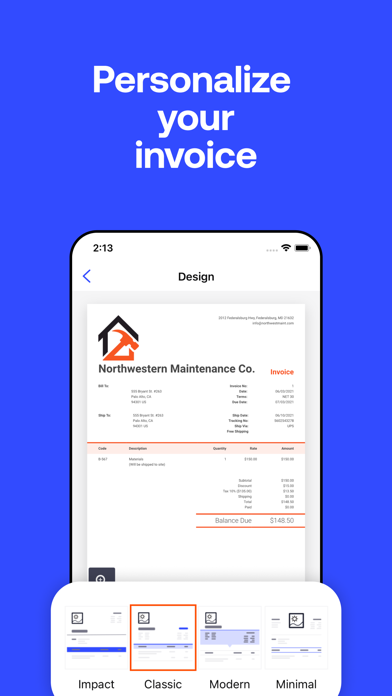 Invoice2go: Easy Invoice Makerのおすすめ画像5