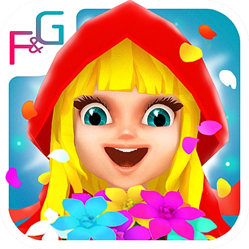 Red Hood Connect: Kids Fairy Tale English Learning Icon