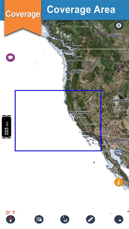 California offline nautical charts for fishing