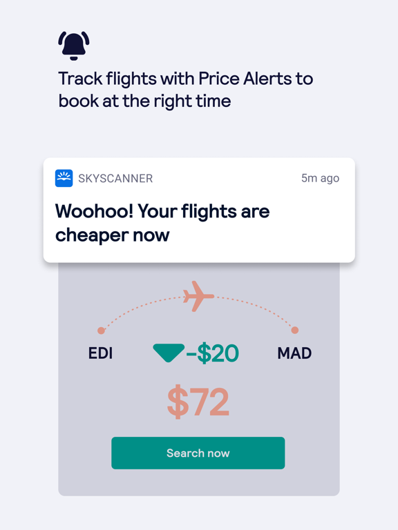 Skyscanner – travel deals screenshot 4