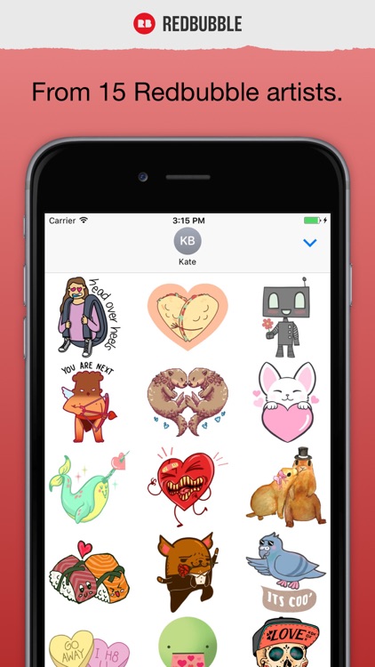 Digital Sticker All-stars: Valentines