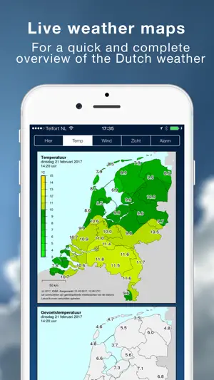 Het Weer in Nederland - Weer screenshot 2