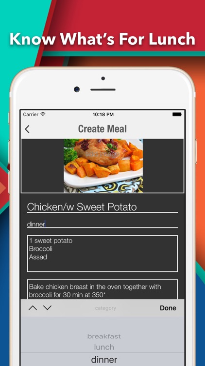 LNCH - Meal Planner, Grocery List & Recipe Manager