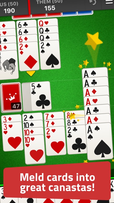 Screenshot #1 pour Canasta Jogatina: Card Games