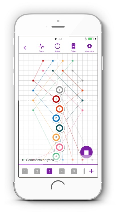 daisy beat - Flexible stage simulator for dance