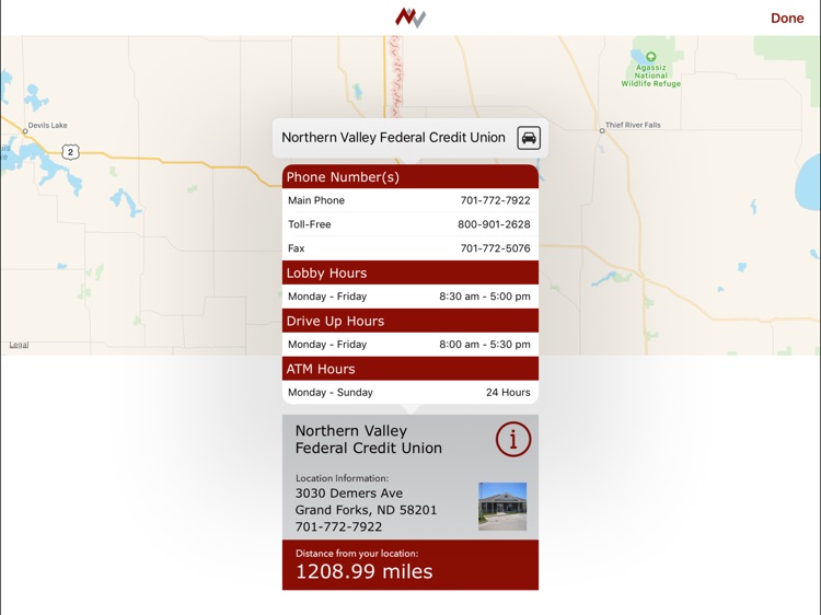 Northern Valley Federal Credit Union for iPad screenshot-3