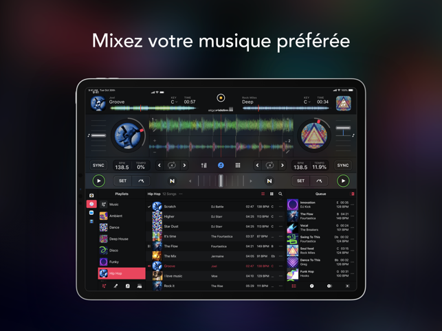 ‎djay - DJ App & AI Mixer Capture d'écran