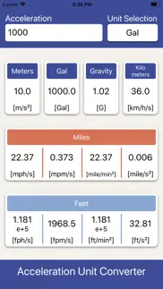 acceleration unit converter айфон картинки 2