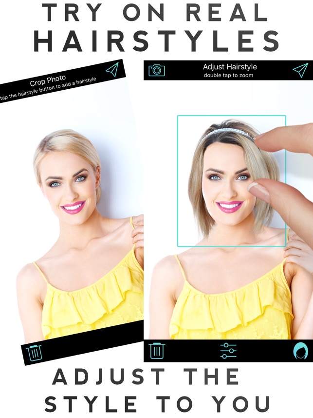 Try on hairstyles and hair colors on a photo of yourself | Free virtual  hair makeover app