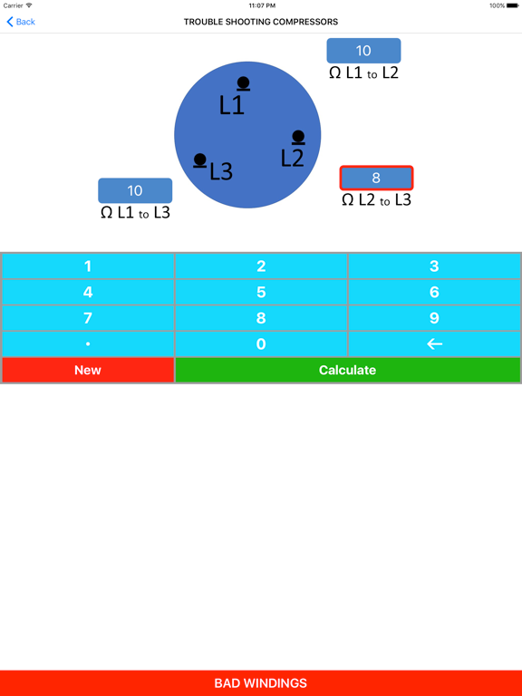 SuperCool Slide Rule HVAC iPad screenshot 4 - Utilities app