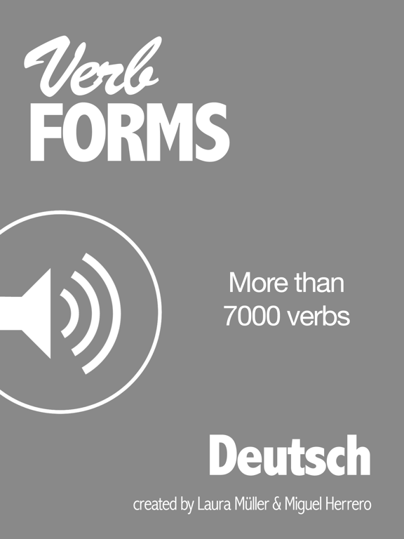 Screenshot #1 for VerbForms Deutsch