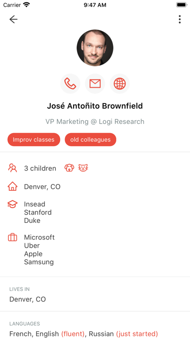 CarbonTies Screenshot