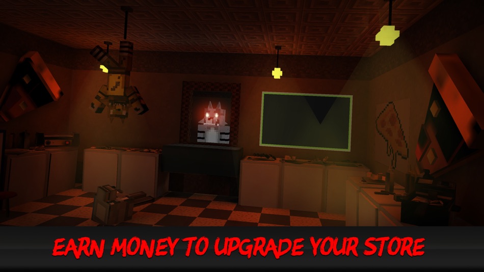#4. Nights at Cube Burger Bar 3D (iOS) Podle: Tayga Games OOO