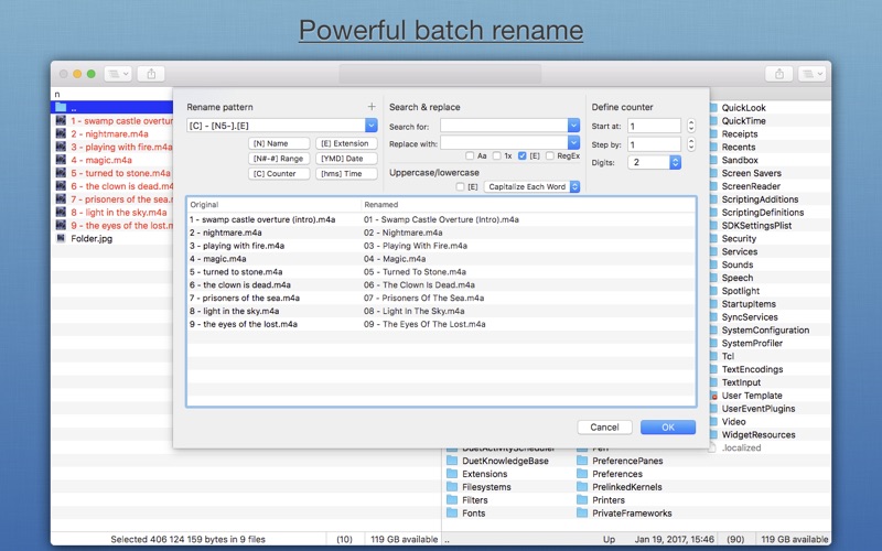 Screenshot #3 pour Nimble Commander Pro