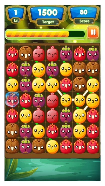 Fruit Match 3 Puzzle - Amazing Link Splash Mania