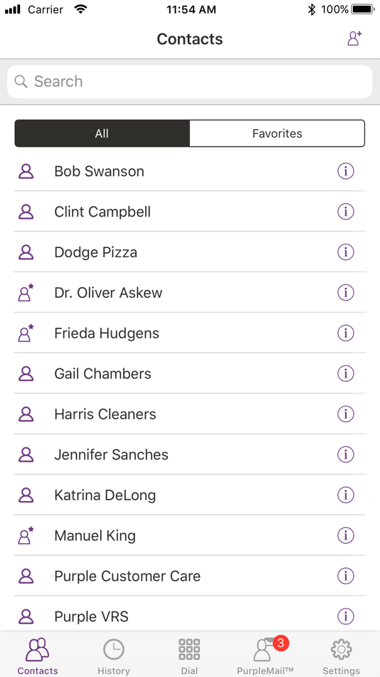 #3. P3 Mobile (iOS) By: Purple Communications, Inc.