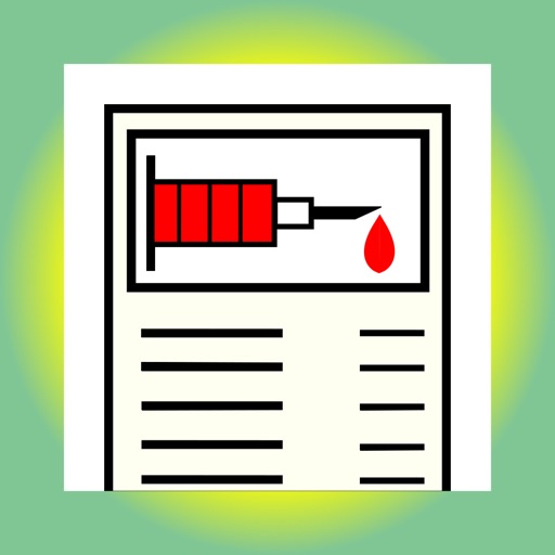 Blood test Records icon