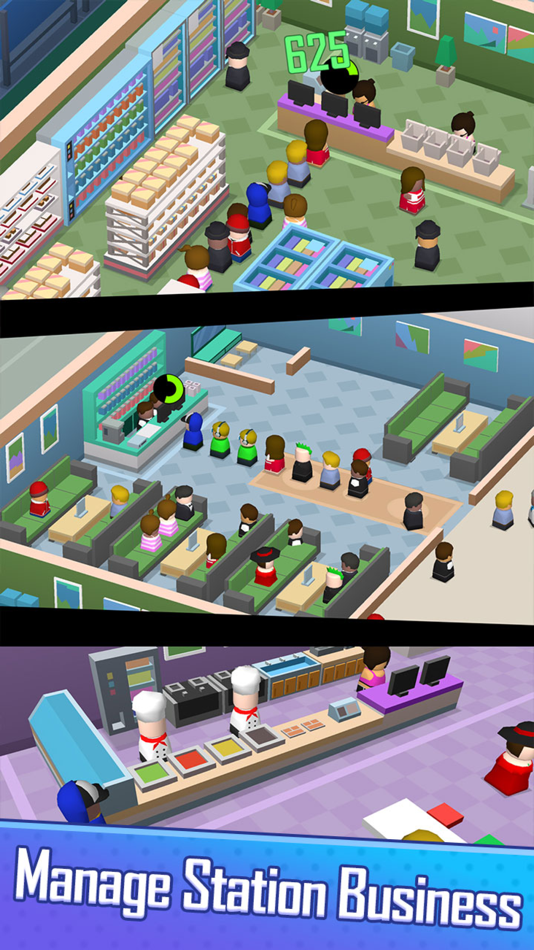 #2. Railway Tycoon - Idle Game (iOS) 来自: 肖见 陈